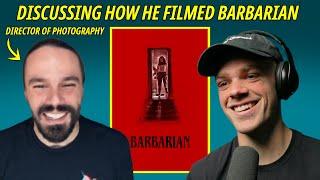 Discussing BARBARIAN with the Director of Photography Zach Kuperstein