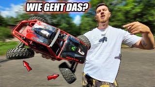 Dieses Auto lenkt VORNE UND HINTEN ! - Axial Capra im Test