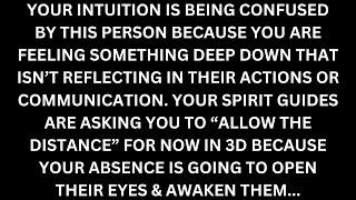 Your absence is awakening them. They're fixated on trying to figure out this connection. [Reading]