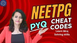 NEETPG PYQ Cheat codes & MCQ tricks | Dr. Nikita Nanwani | Medsynapse