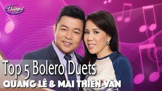 Top 5 BOLERO | Quang Lê & Mai Thiên Vân Duet