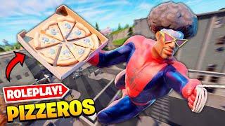 ME HAGO PASAR POR REPARTIDOR DE PIZZA EN FORTNITE 