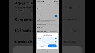 Turn off Whatsapp data without turning off internet #youtubeshorts #shorts