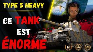  Ce TANK est ENORME ▶️ Gameplay Type 5 H ️ [WOT-FR]