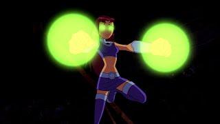 Starfire - All Powers & Fights Scenes (Teen Titans S02)