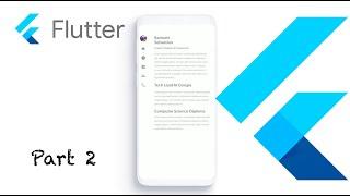 Build an Android CV & Portfolio Minimal App Part2 - Flutter Tutorial