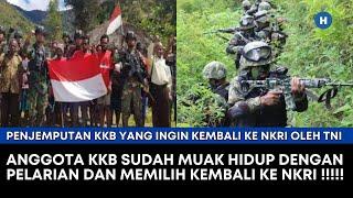 PENYELAMATAN ANGGOTA KKB YANG INGIN KEMBALI KE NKRI OLEH TNI !!!