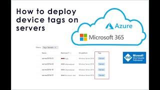 How to deploy device tags on servers