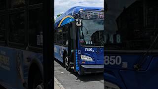 4683 Replaces 7850 on the N Shuttle #mtabus #nycbus #nyctransit #newflyerxcelsior #orionbus