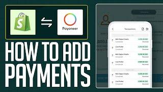 How To Add Payoneer Payments To Shopify 2025 (Payoneer Checkout on Shopify)