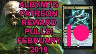 MTG Patreon Reward Pulls for February 2019! (AlbyMTG)