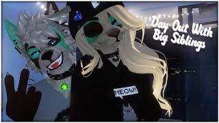 Big Sis and Bro Take You Out For The Night~ ️ (BINUARAL) // (FURRY ASMR)