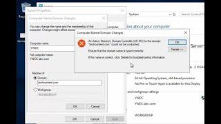 Fix: Domain controller could not contacted | cannot join the domain | active directory