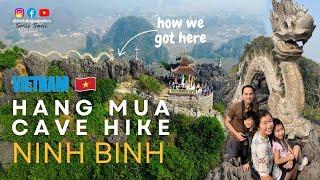 Amazing Ninh Binh: Hiking HANG MUA in Vietnam with Kids /  Vietnam Travel Guide & Vlog