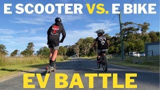 Zippi E-Bike vs. E Scooter RACE