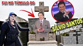 FUI NO TÚMULO DO SÍLVIO SANTOS E ISSO ACONTECEU! NÃO ME DEIXARAM....