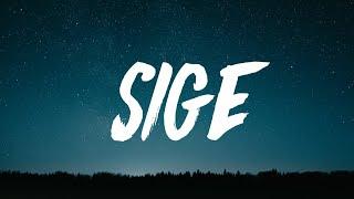 SLIZ - Sige (Lyrics)