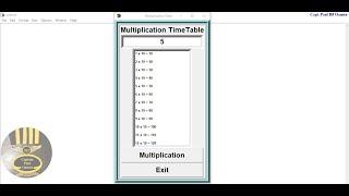 How to Create a Multiplication Times Table using For Loop in Python