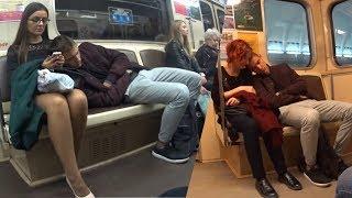 PRANK: Sleeping on Strangers in the Subway