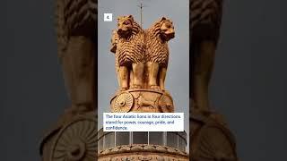 The National Emblem Was Unveiled On The Roof Of The New Parliament Building | The Better India