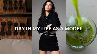 DAY IN MY LIFE AS A MODEL- castings, workouts, PR haul, etc.