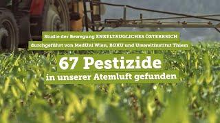 Pestizide in unserer Atemluft