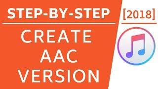 Enable Create AAC Version in iTunes [Windows & Mac]