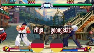 FT5 @sfiii2: riiya (DE) vs goongetit (DE) [Street Fighter III 2nd Impact sfiii sf3 Fightcade] Feb 12