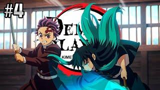 ¡¡TANJIRO Se Enfrenta a TOKITO!!  | Kimetsu no Yaiba Capítulo 4 Temporada 4 Resumen