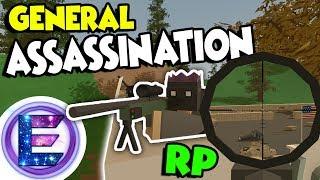 Army General Assassination - A big money HIT - Assassin RP - Unturned RP ( Funny Moments )