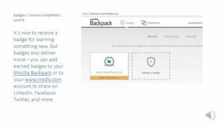 Badges & course completion in your Moodle classroom