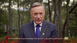 WIN Television - Geoff Phillips Remembrance Day Ident (November 2018)