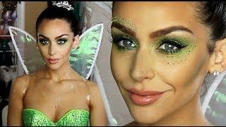 Tinkerbell 'Fairy' Halloween Makeup Tutorial!