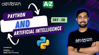 [LIVE] DAY 08 - Python and Machine Learning | COMPLETE in 7 - Days