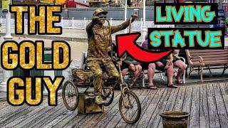 OCMD Boardwalk Street Performer - The Gold Guy