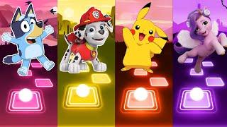 Bluey Exe  Paw Patrol Exe  Pikachu Exe  My Little Pony Exe | Who Is Win  #exe #fnf