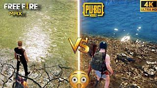 FREE FIRE MAX 9.0 (BERMUDA MAX) VS PUBG MOBILE ( ERANGLE 2.0) COMPARISON IN 2021