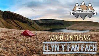 Wild Camping Solo Llyn y Fan Fach Wales Black Mountain