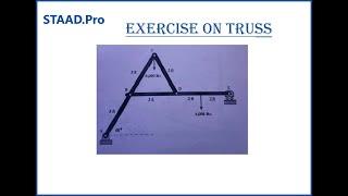 stadd truss problem