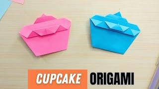 How to Make Cupcake Origami Easy Tutorial