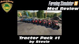 FS19 - Mod Review - Tractor Pack #1 - Stevie - (4K)