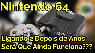 Ligando Meus Dois Nintendo 64 Depois de Anos, No Dia do Aniversário do Nintendo 64 - 25 Anos de N64!