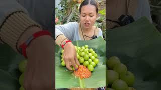 Crunchy Jujube #mukbang #siscookingtv #fruit #asainfood