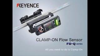 Clamp-On Flow Sensors KEYENCE FD-Q Series - Principle
