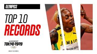 TOP 10 RECORDS - Highlights | Olympic Games - Tokyo 2020