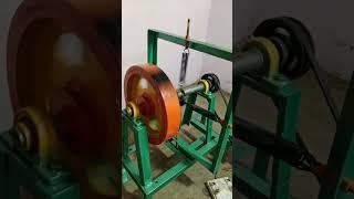 Flywheel Free Energy Generator With Connect Spring Machine