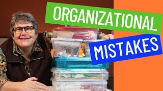 SEWING ROOM ORGANIZATION - DON'T MAKE THESE MISTAKES IN YOUR CRAFT SPACE
