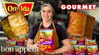 Pastry Chef Attempts to Make Gourmet Tater Tots | Gourmet Makes | Bon Appétit