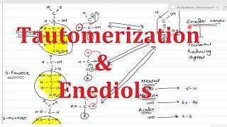 7. Reactions of Monosaccharides (Part-1) | Tautomerization | Enediols