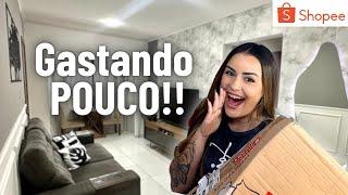 DECORANDO MINHA SALA COM A SHOPEE | As melhores compras para casa na Shopee !!!